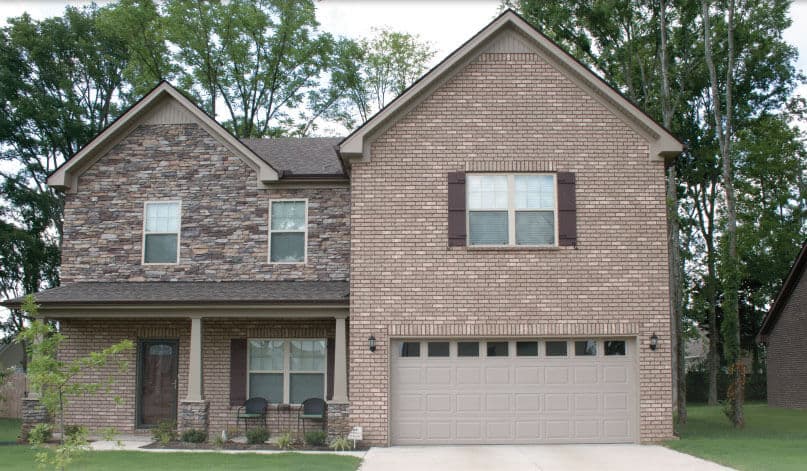 Choice Series traditional raised-panel garage door installed in Pueblo